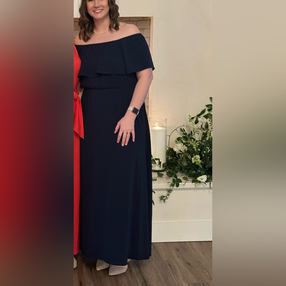 Sugarlips Navy Maxi Skirt